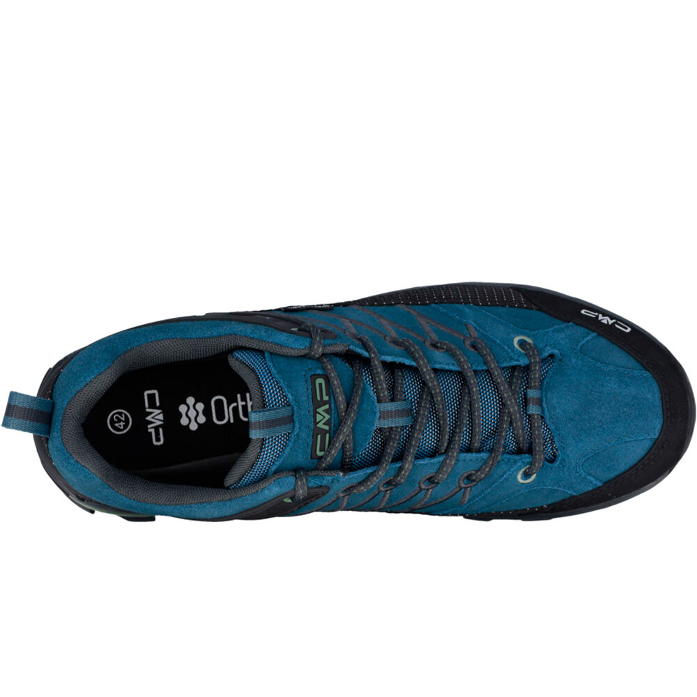 Cmp zapatilla trekking hombre RIGEL LOW WP TREKKING SHOES vista trasera