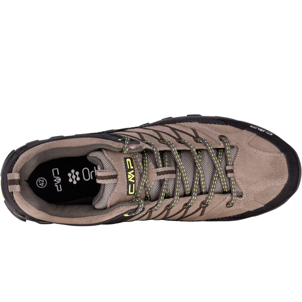 Cmp zapatilla trekking hombre RIGEL LOW WP TREKKING SHOES vista trasera