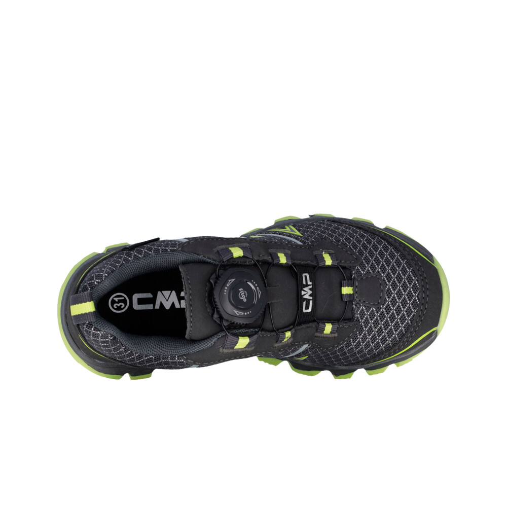 Cmp zapatilla trekking niño KIDS AKSA FITGO FAST HIKING SHOES WP vista trasera