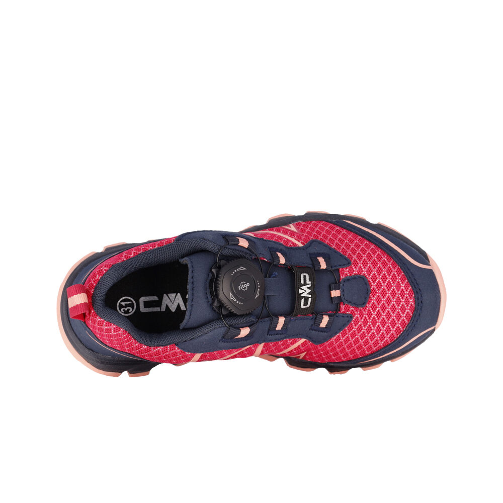 Cmp zapatilla trekking niño KIDS AKSA FITGO FAST HIKING SHOES WP vista trasera