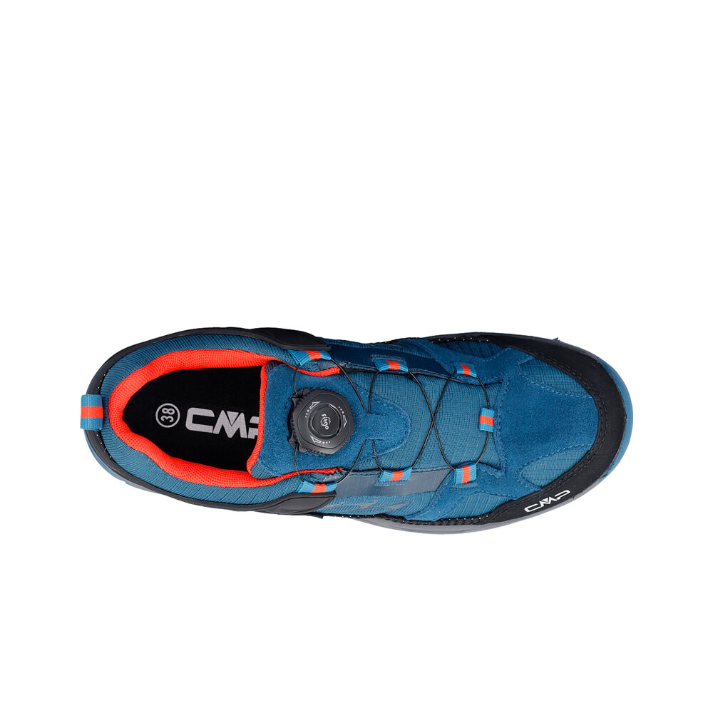 Cmp zapatilla trekking niño KIDS KIRUNA LOW FITGO TREKKING SHOES WP vista trasera