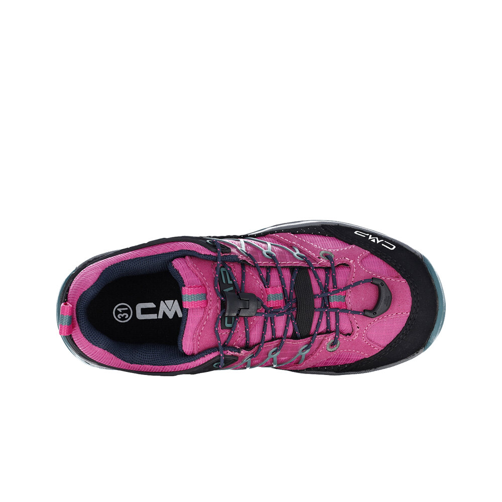 Cmp zapatilla trekking niño KIDS RIGEL LOW TREKKING SHOES WP vista trasera
