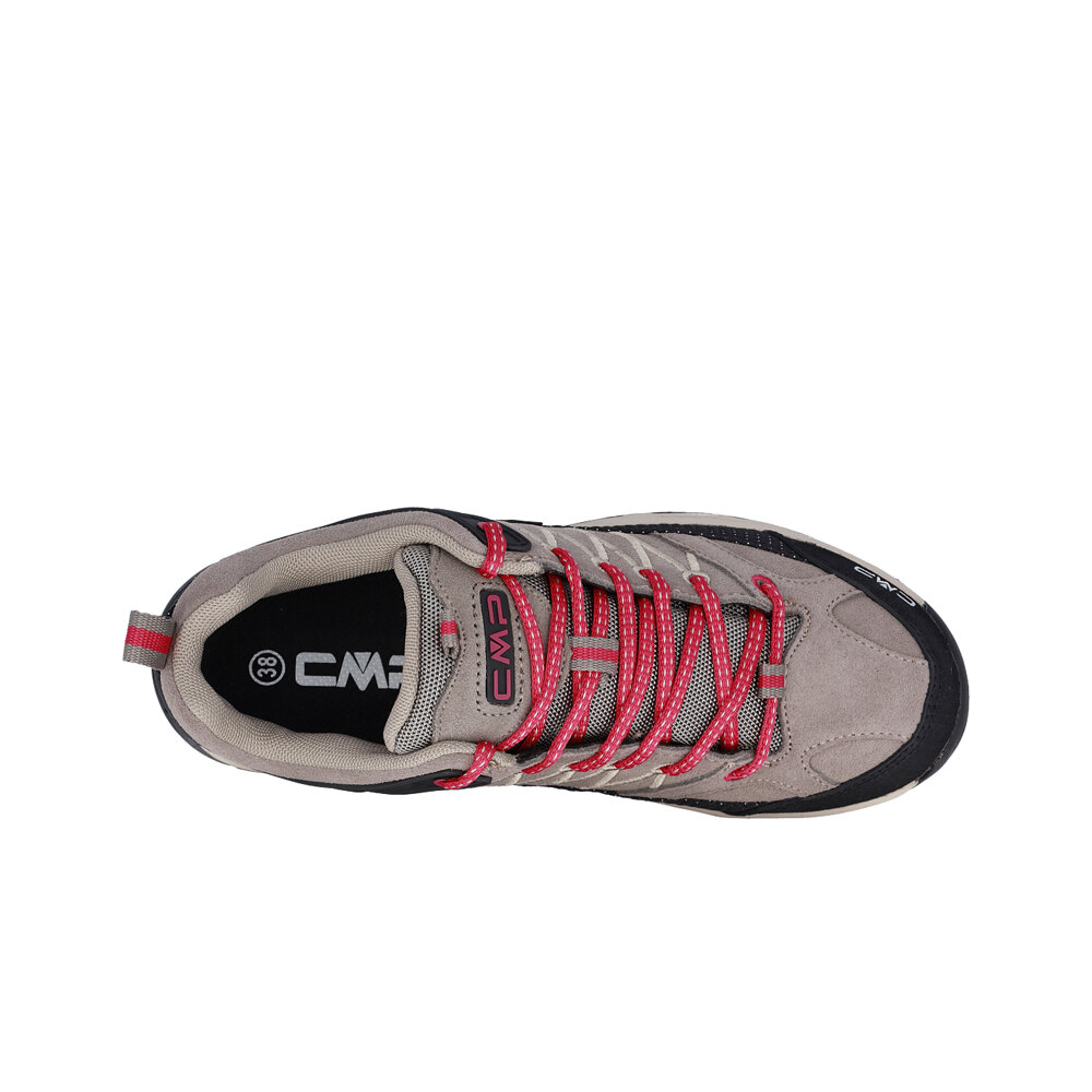 Cmp zapatilla trekking niño KIDS RIGEL LOW TREKKING SHOES WP vista trasera