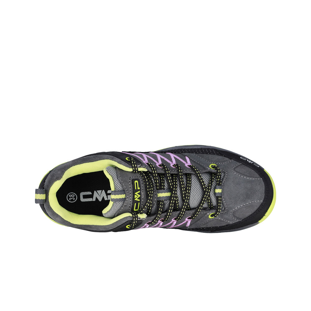 Cmp zapatilla trekking niño KIDS RIGEL LOW TREKKING SHOES WP vista trasera