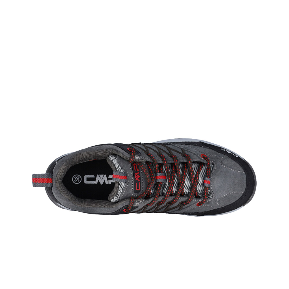 Cmp zapatilla trekking niño KIDS RIGEL LOW TREKKING SHOES WP vista trasera