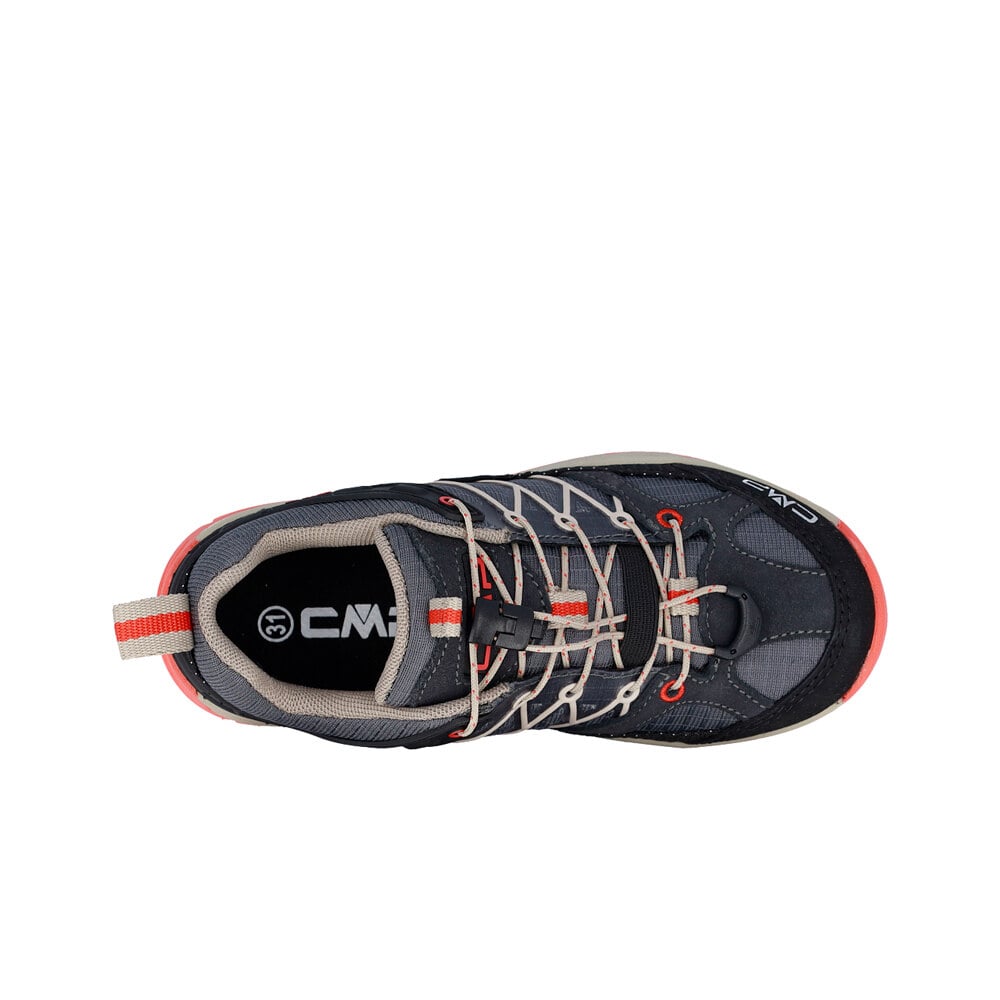 Cmp zapatilla trekking niño KIDS RIGEL LOW WP TREKKING SHOES vista trasera