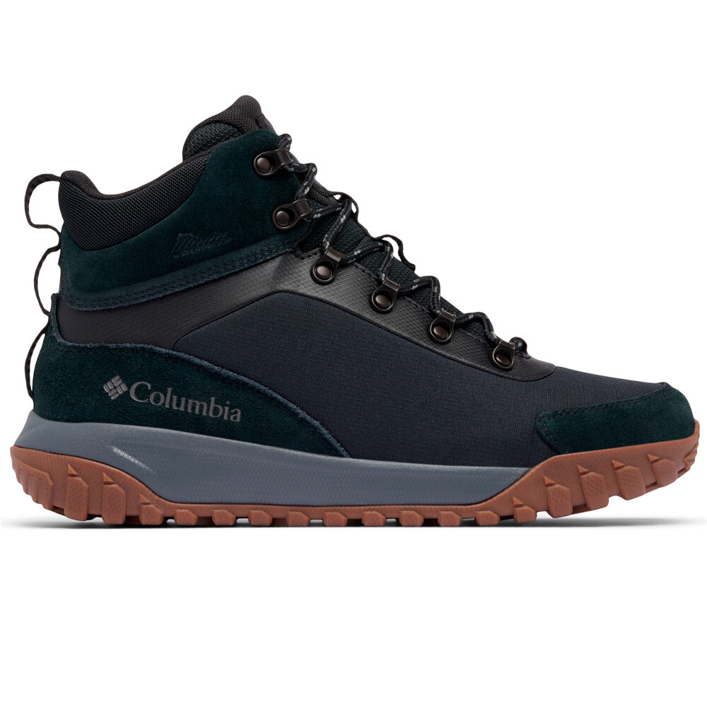 Columbia bota trekking hombre BURNSIDER  WATERPROOF lateral exterior
