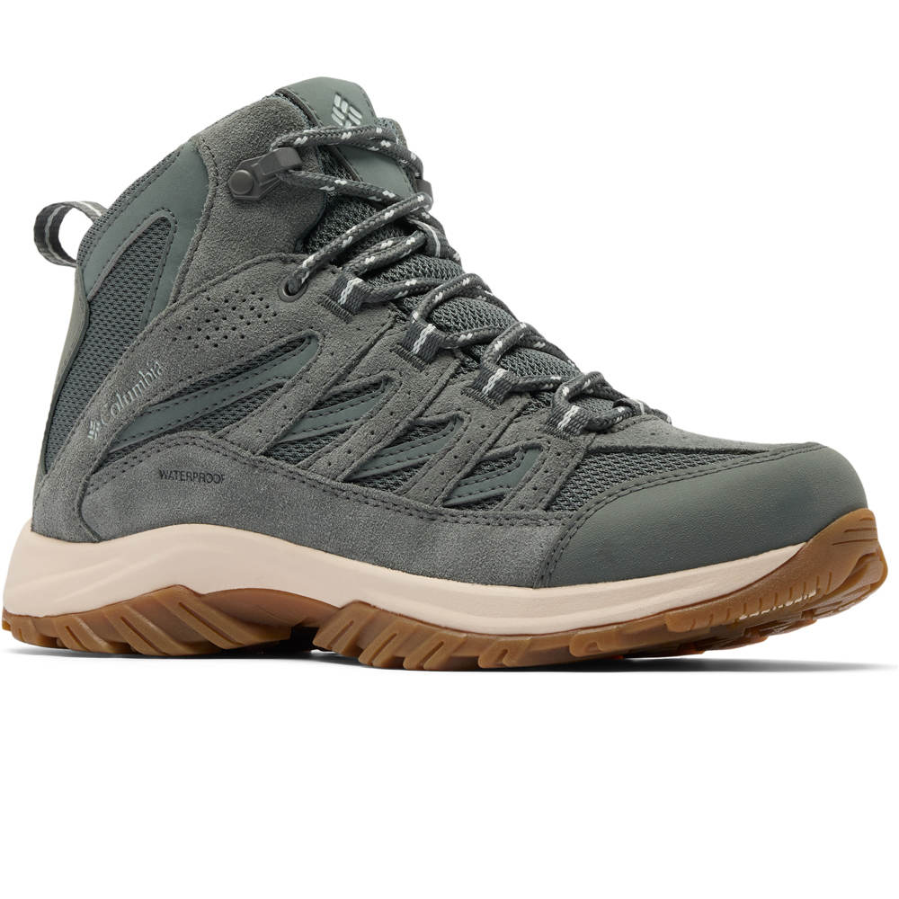Columbia bota trekking mujer CRESTWOOD MID WATERPROOF lateral interior