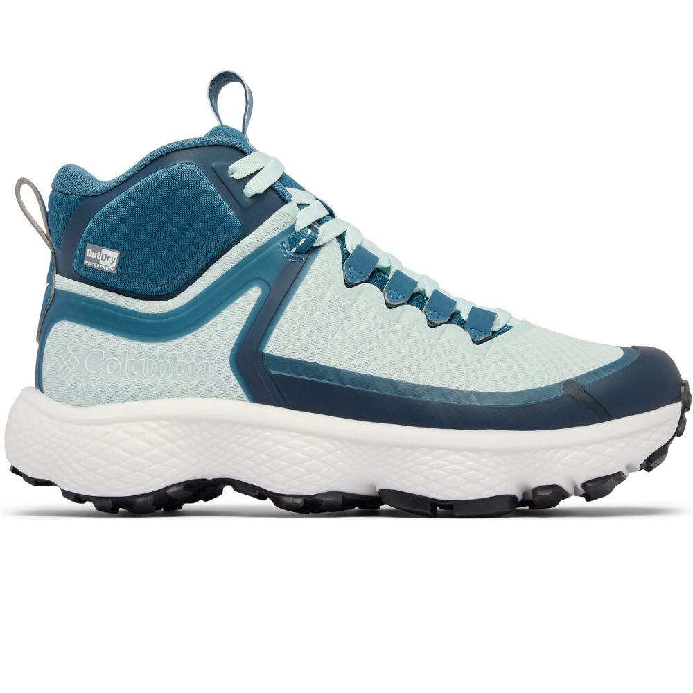 Columbia bota trekking mujer ESCAPE THRIVE� TITANIUM� MID OUTDRY� lateral exterior