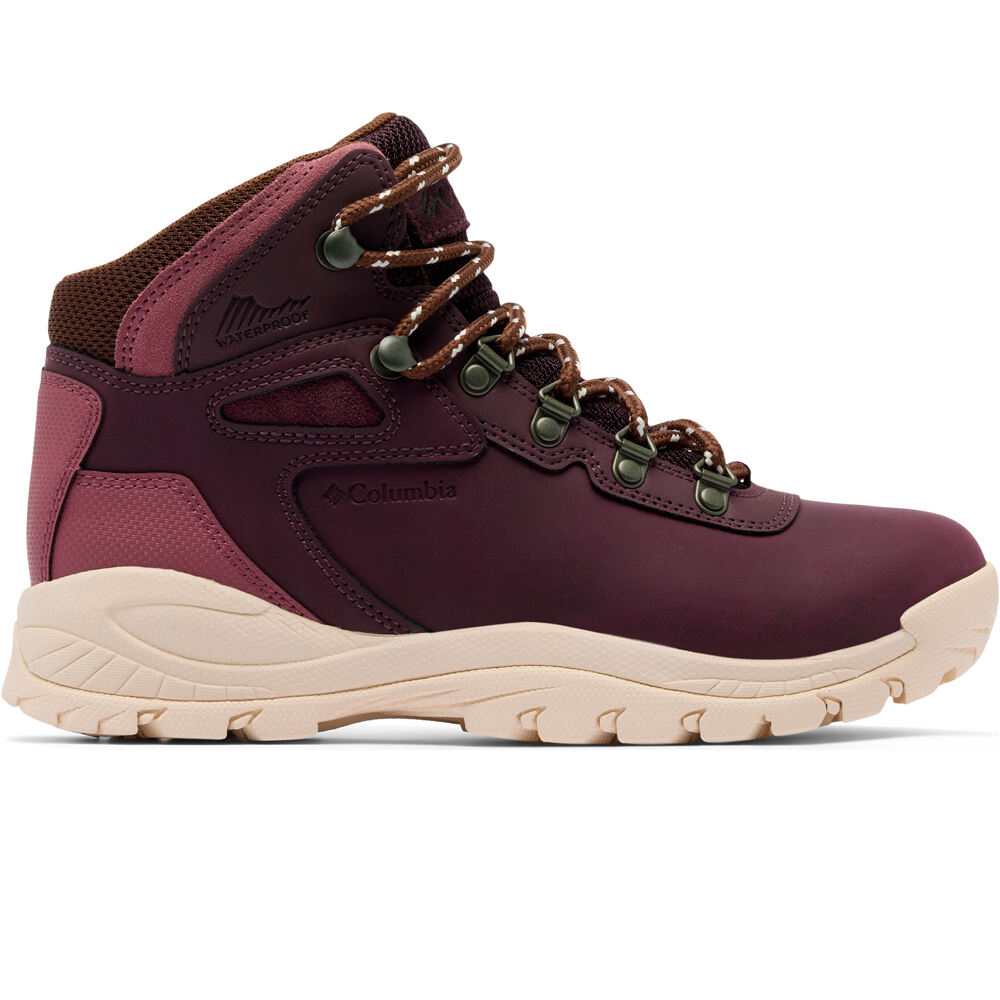 Columbia bota trekking mujer NEWTON RIDGE  PLUS lateral exterior