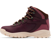 Columbia bota trekking mujer NEWTON RIDGE  PLUS vista superior