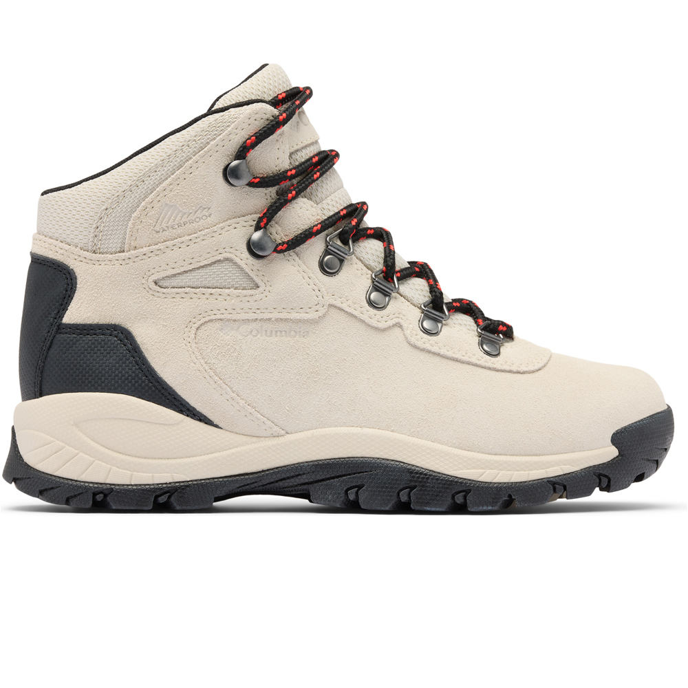 Columbia bota trekking mujer NEWTON RIDGE PLUS WATERPROOF AMPED lateral exterior