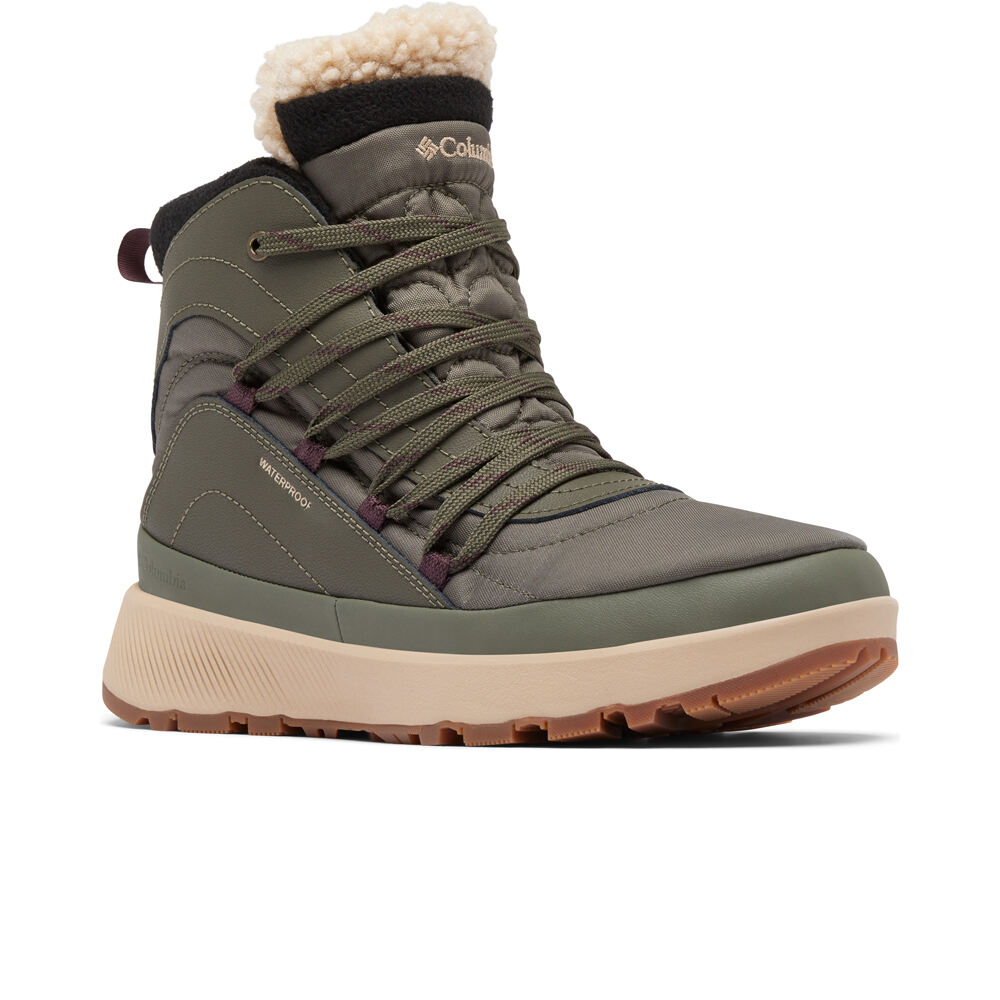 Columbia bota trekking mujer RED HILLS OMNI-HEAT lateral interior