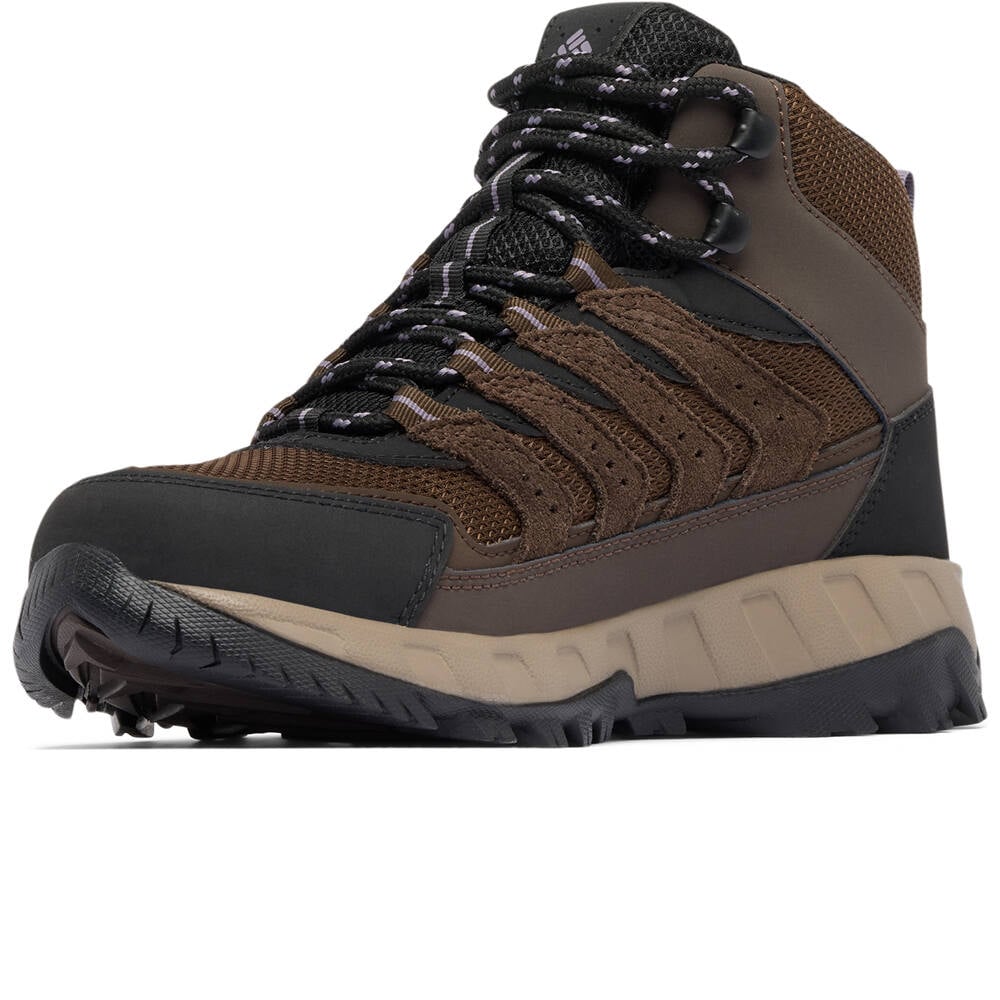 Columbia bota trekking mujer STRATA TRAIL MID WP vista trasera