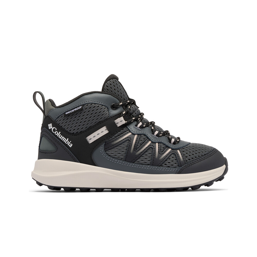 Columbia bota trekking niño YOUTH PEAKFREAK RUSH MID WATERPROOF lateral exterior