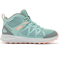 Columbia bota trekking niño YOUTH PEAKFREAK RUSH MID WATERPROOF lateral exterior