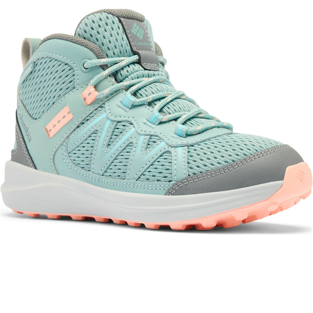 Columbia bota trekking niño YOUTH PEAKFREAK RUSH MID WATERPROOF lateral interior