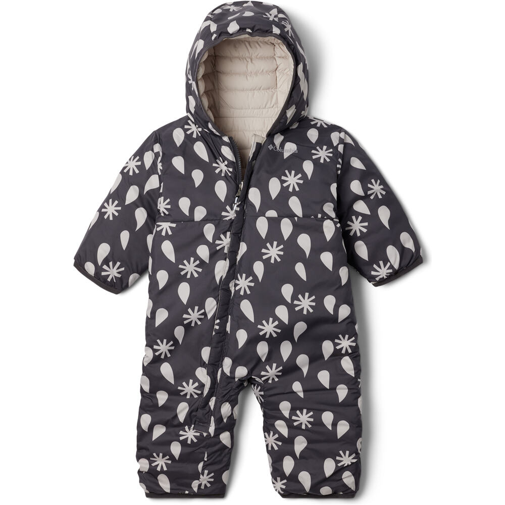 Columbia buzo esquí infantil Powder Lite II Reversible Bunting vista detalle
