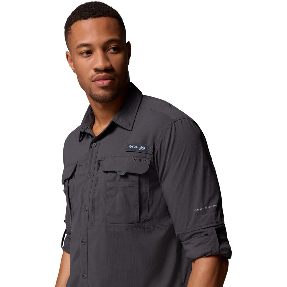 Columbia Cami Mon Ml Sr Bahama Elite LS Shirt vista detalle