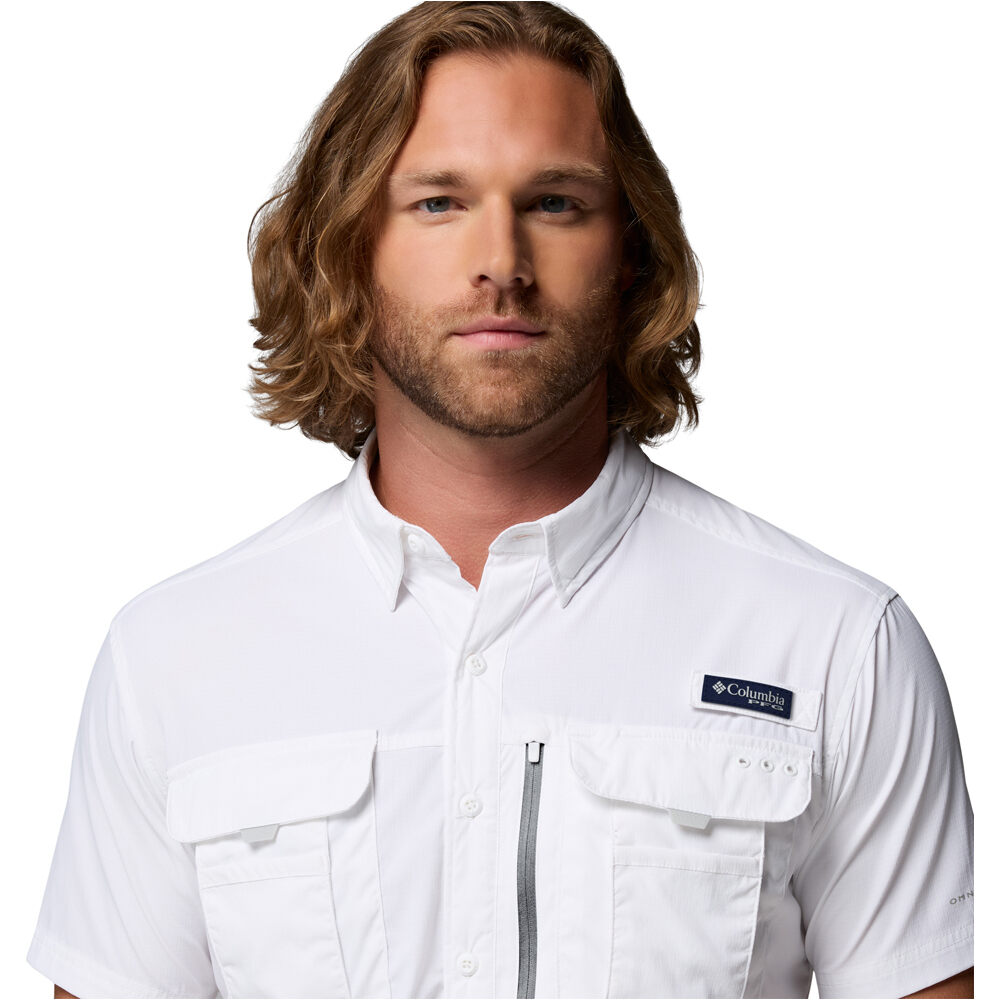 Columbia camisa manga corta hombre Bahama Elite SS Shirt vista detalle