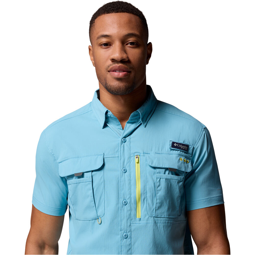 Columbia camisa manga corta hombre Bahama Elite SS Shirt vista detalle