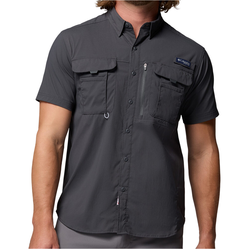 Columbia camisa manga corta hombre Bahama Elite SS Shirt vista frontal