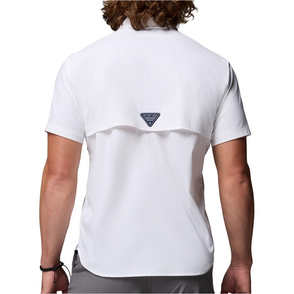 Columbia camisa manga corta hombre Bahama Elite SS Shirt vista trasera