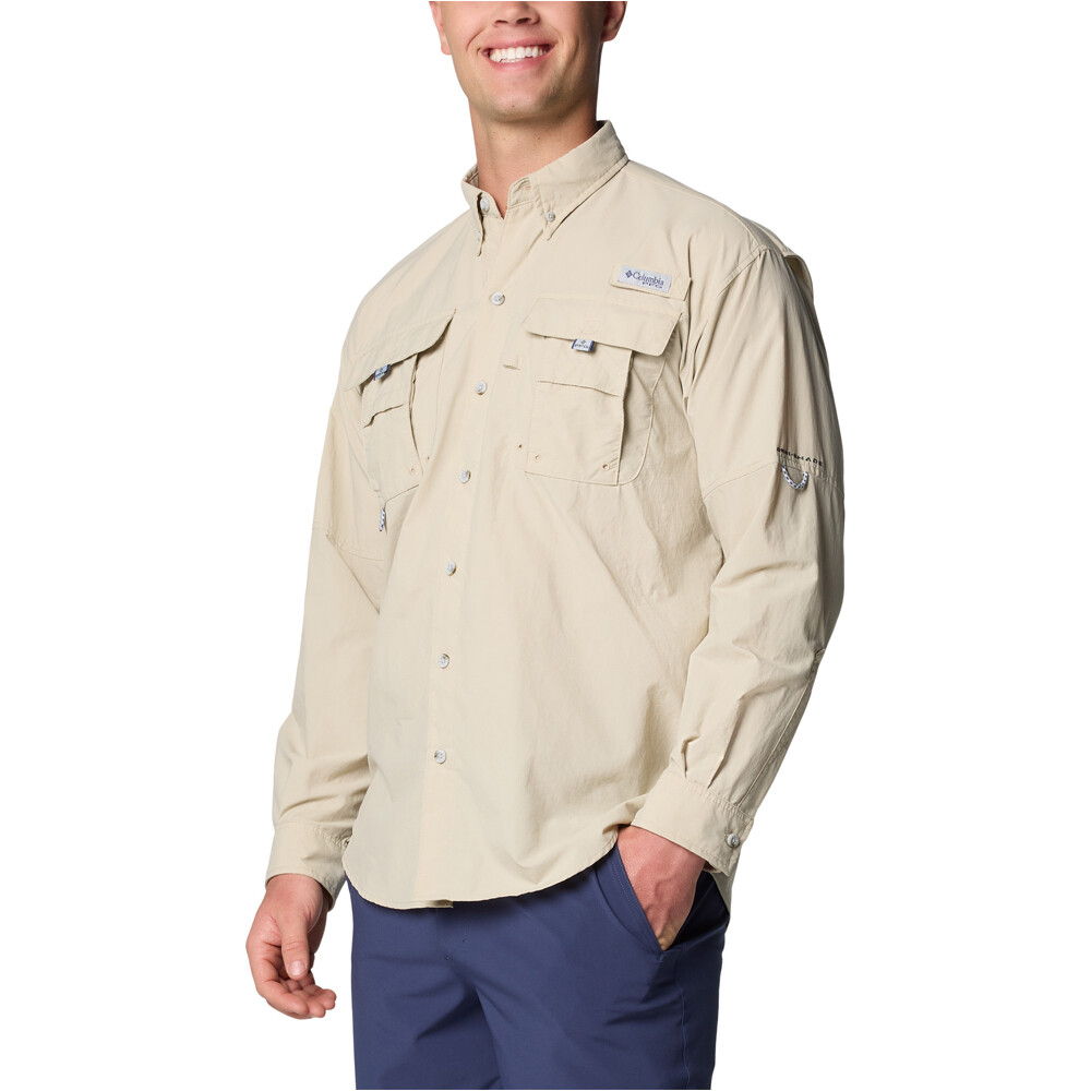 Columbia camisa manga larga hombre Bahama II L/S Shirt vista detalle
