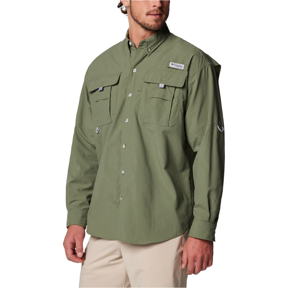 Columbia camisa manga larga hombre Bahama II L/S Shirt vista detalle