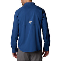 Columbia camisa manga larga hombre Blood and Guts V LS Shirt vista trasera