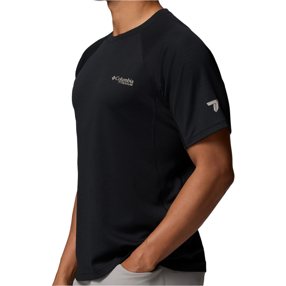 Columbia camisa montaña manga corta hombre DriVenture Short Sleeve vista detalle