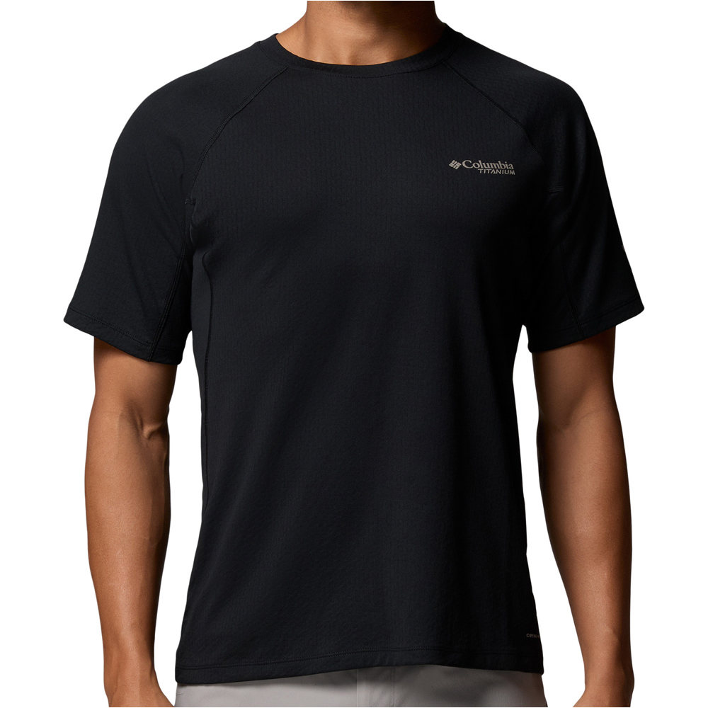 Columbia camisa montaña manga corta hombre DriVenture Short Sleeve vista frontal