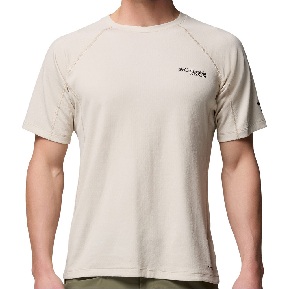 Columbia camisa montaña manga corta hombre DriVenture Short Sleeve vista frontal