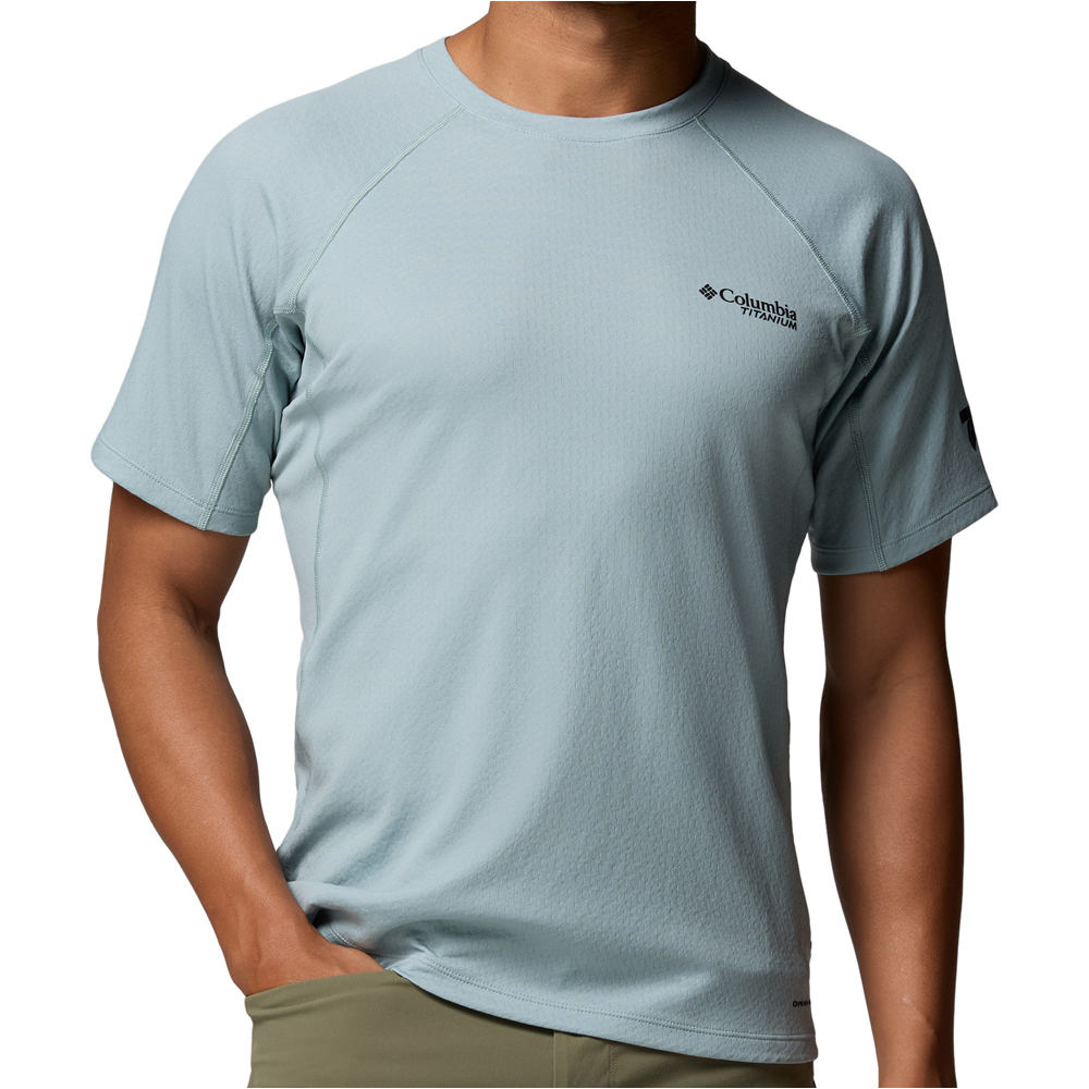 Columbia camisa montaña manga corta hombre DriVenture Short Sleeve vista frontal