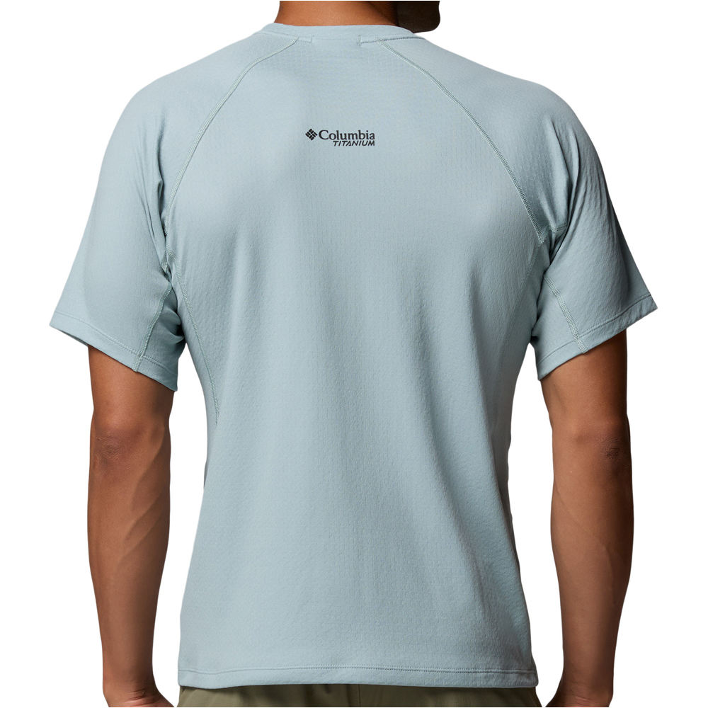 Columbia camisa montaña manga corta hombre DriVenture Short Sleeve vista trasera