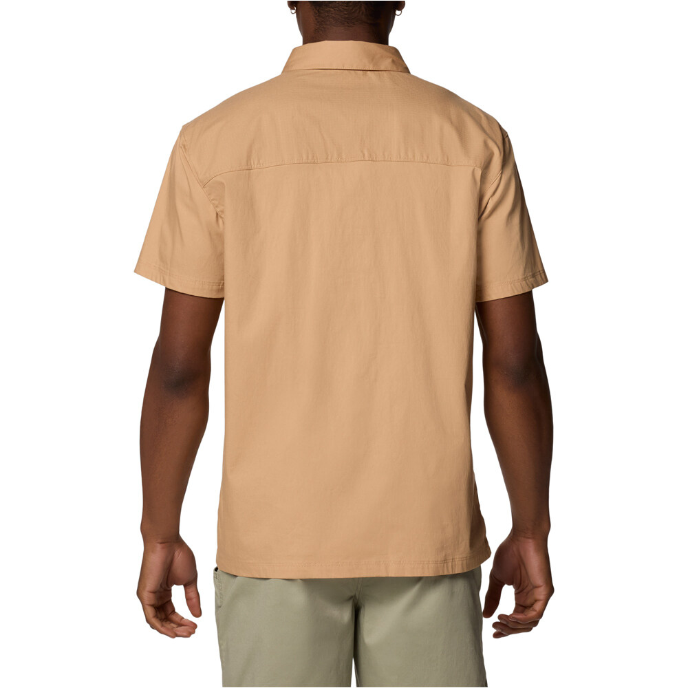 Columbia camisa montaña manga corta hombre Landroamer Twill SS Shirt vista trasera