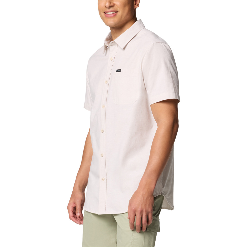 Columbia camisa montaña manga corta hombre Rapid Rivers Novelty Short Sleeve vista detalle
