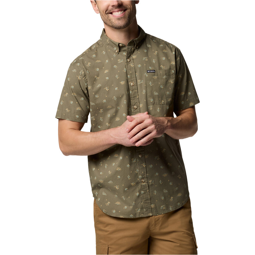 Columbia camisa montaña manga corta hombre Rapid Rivers Printed Short Sleeve Shirt 03