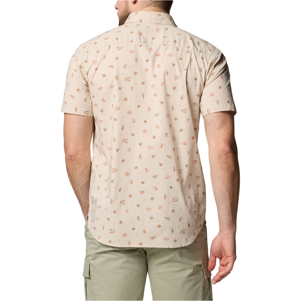 Columbia camisa montaña manga corta hombre Rapid Rivers Printed Short Sleeve Shirt vista trasera