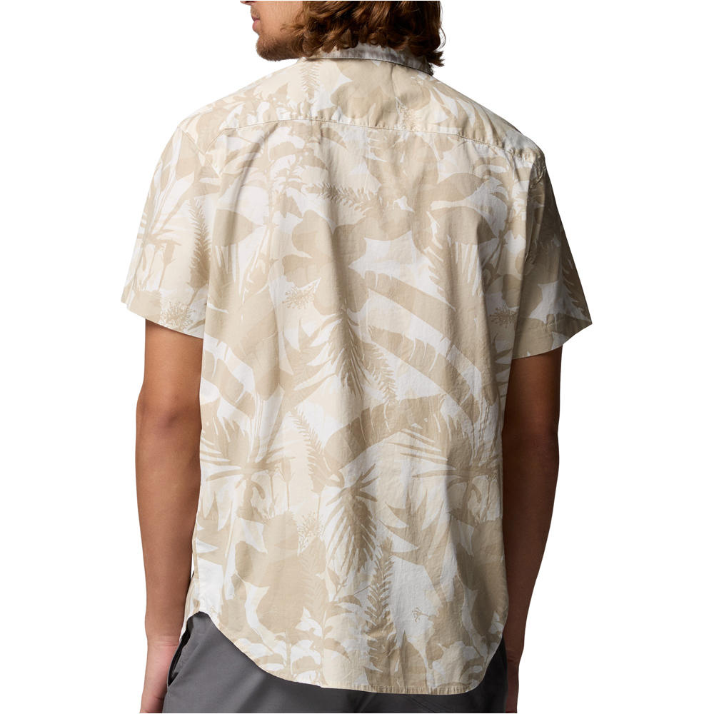 Columbia camisa montaña manga corta hombre Rapid Rivers Printed Short Sleeve Shirt vista trasera