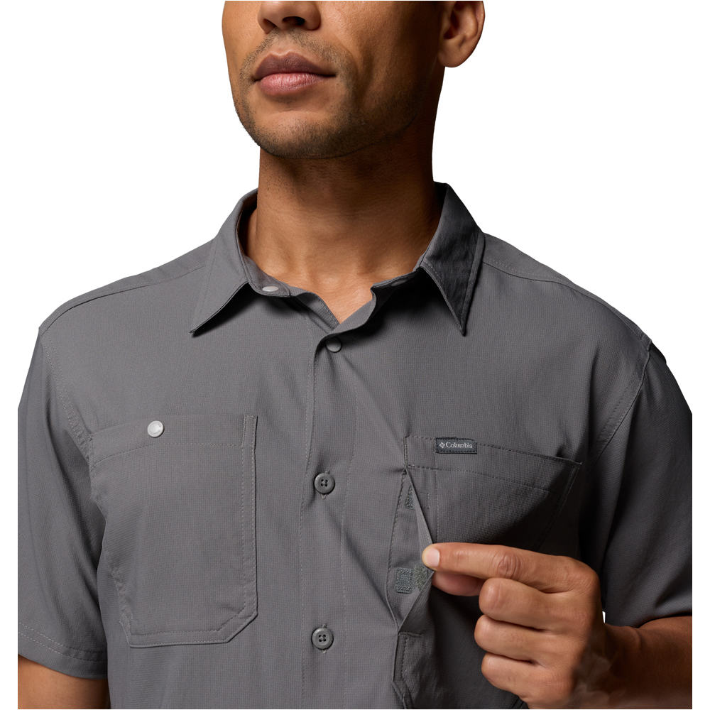 Columbia camisa montaña manga corta hombre Silver Ridge Utility II SS 04