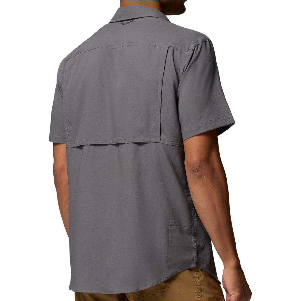 Columbia camisa montaña manga corta hombre Silver Ridge Utility II SS vista trasera