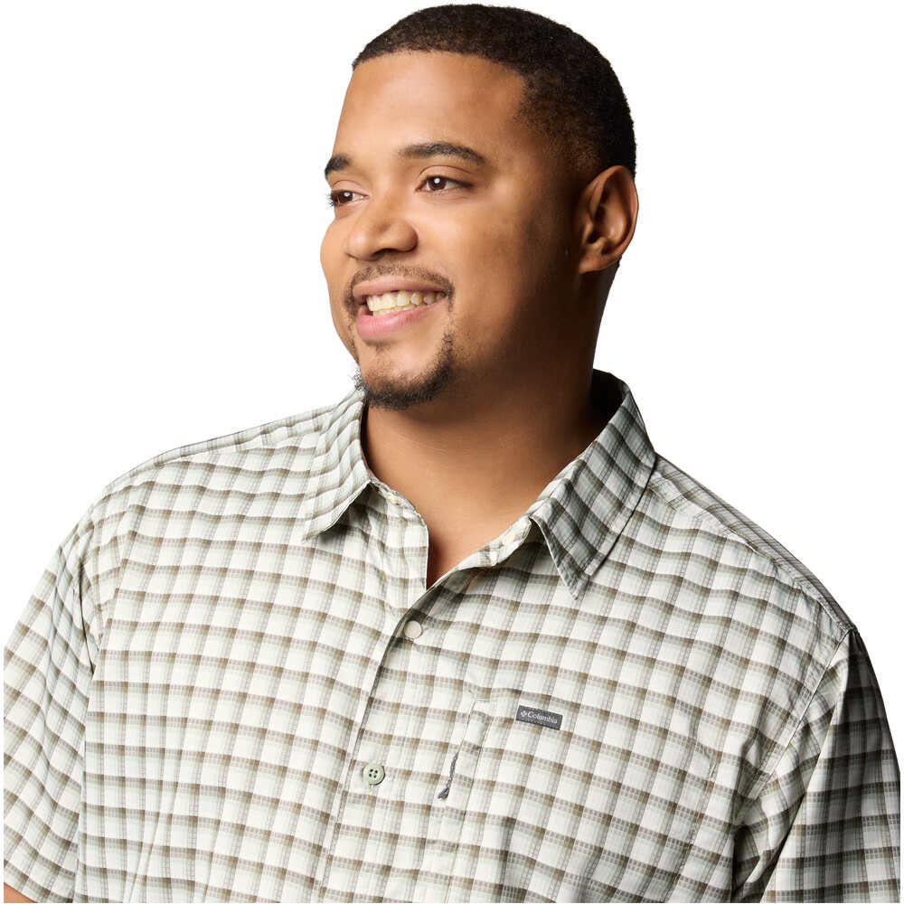 Columbia camisa montaña manga corta hombre Silver Ridge Utility Lite Novelty SS 03