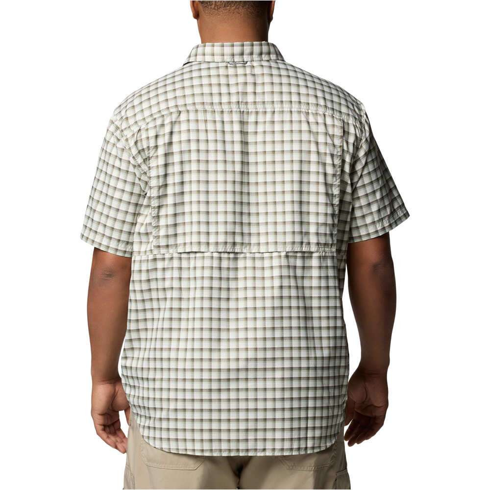 Columbia camisa montaña manga corta hombre Silver Ridge Utility Lite Novelty SS vista trasera