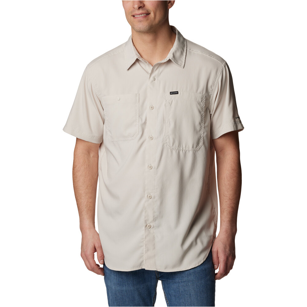 Columbia camisa montaña manga corta hombre Silver Ridge Utility Lite Short Sleeve vista frontal