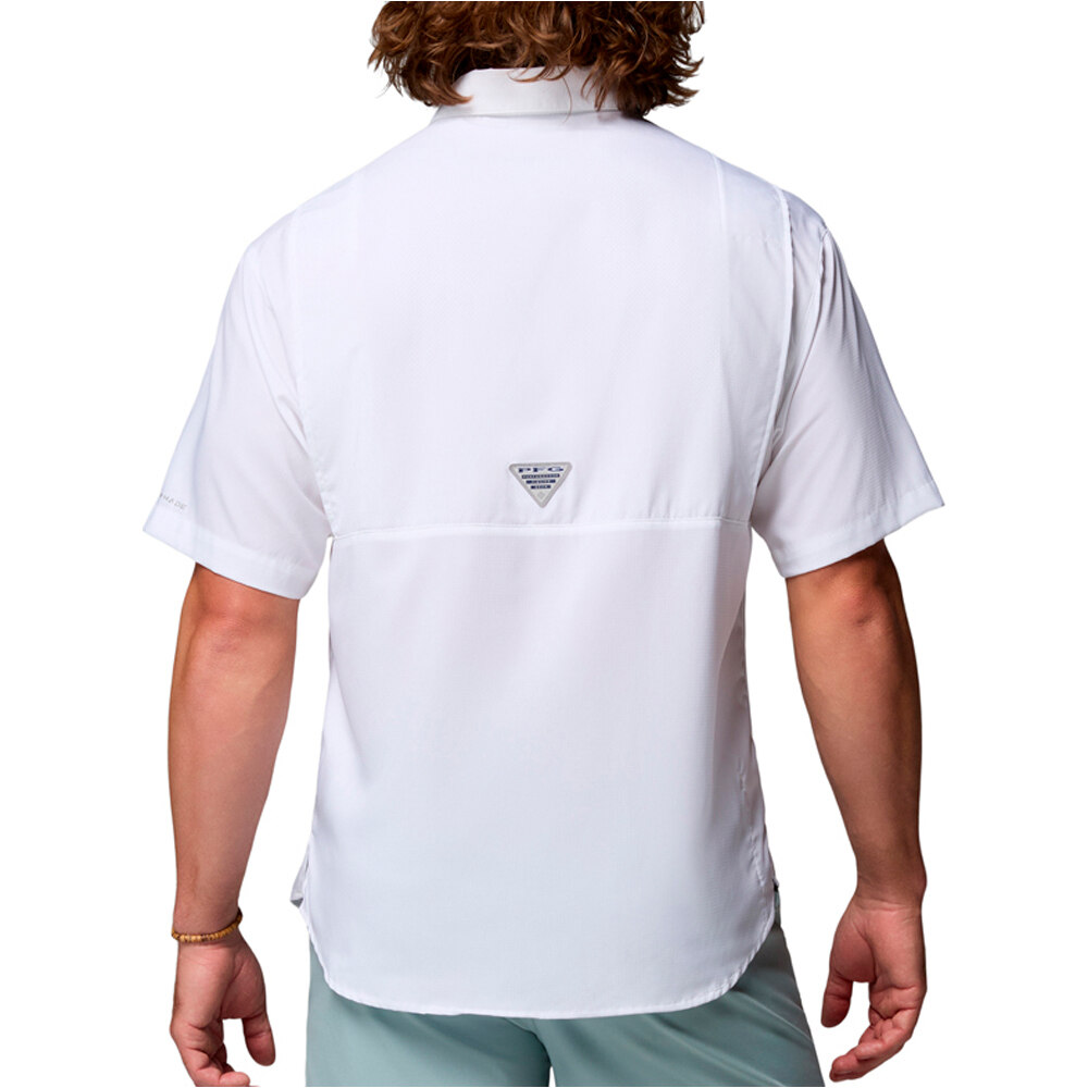 Columbia camisa montaña manga corta hombre Tamiami II SS Shirt vista trasera