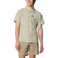 Columbia camisa montaña manga corta hombre Tech Trail Utility Printed Woven SS vista frontal