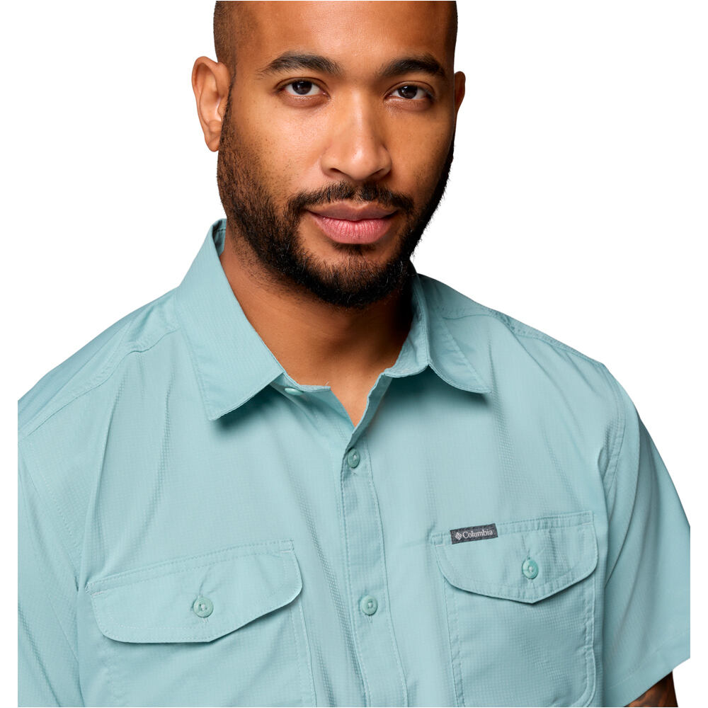 Columbia camisa montaña manga corta hombre Utilizer  II Solid Short Sleeve Shirt 03