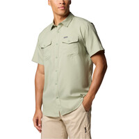 Columbia camisa montaña manga corta hombre Utilizer  II Solid Short Sleeve Shirt vista detalle
