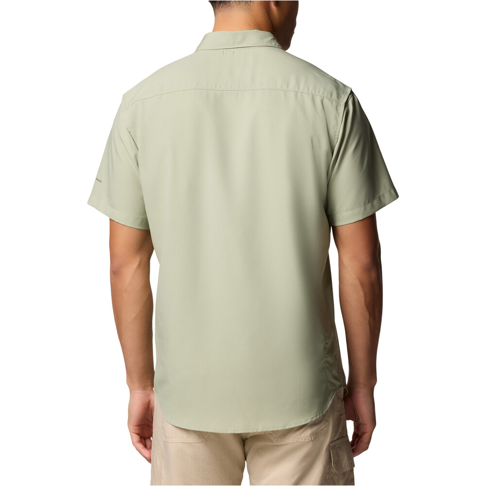 Columbia camisa montaña manga corta hombre Utilizer  II Solid Short Sleeve Shirt vista trasera